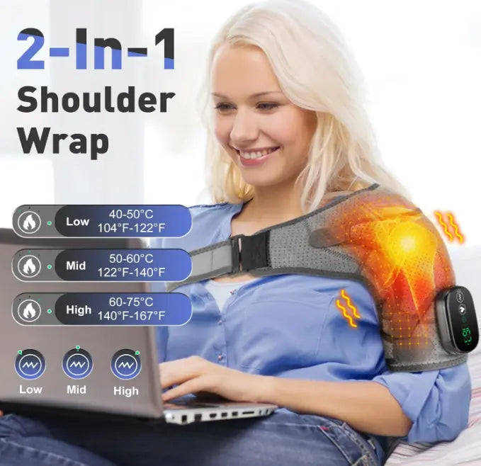 ThermicRelief™ Heated Shoulder Massager