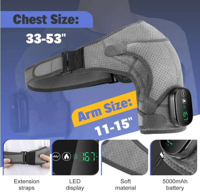 ThermicRelief™ Heated Shoulder Massager