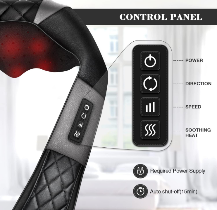 ThermicRelief™ Shiatsu Neck Massager