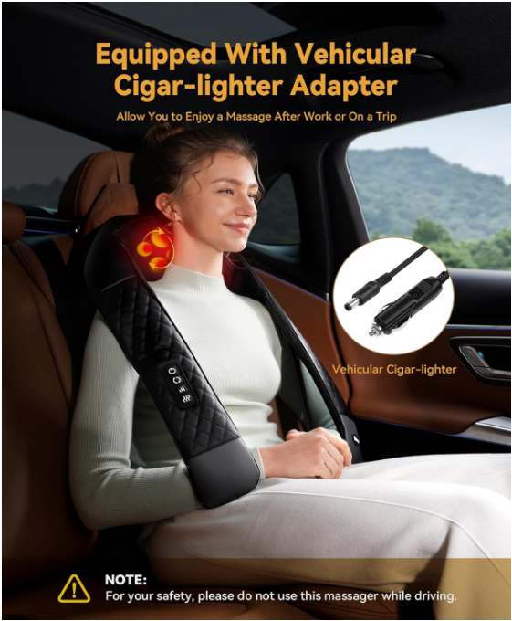 ThermicRelief™ Shiatsu Neck Massager