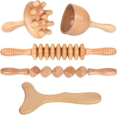 Wooden Massage Therapy Kit