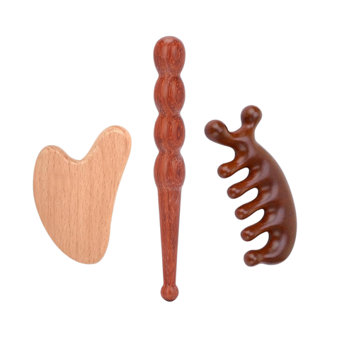 Wooden Massage Therapy Kit
