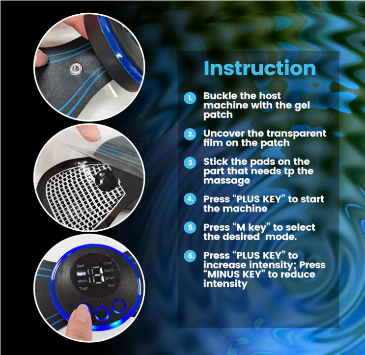 ThermicRelief™ Mini Massage Pad