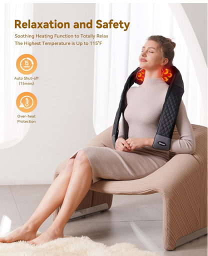 ThermicRelief™ Shiatsu Neck Massager