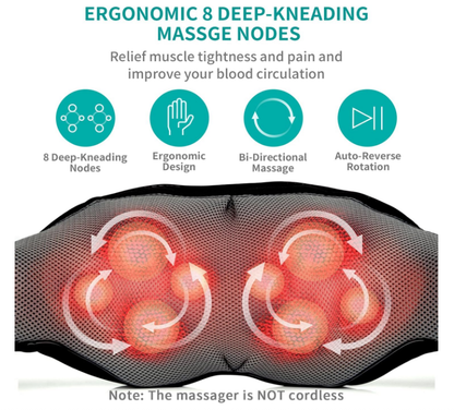 ThermicRelief™ Shiatsu Neck Massager