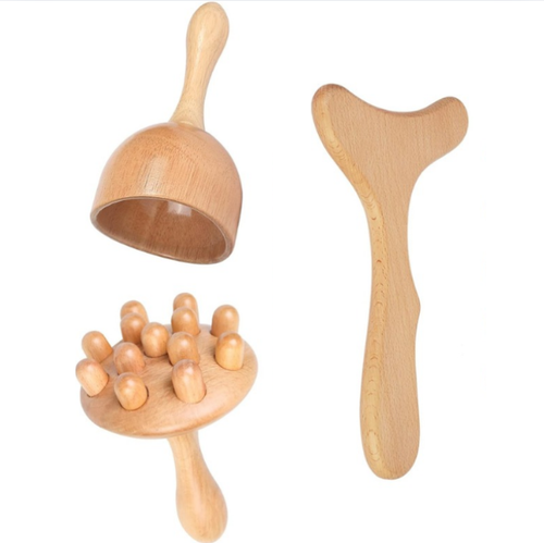 Wooden Massage Therapy Kit